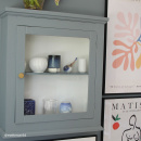 Knop Como - Geborsteld Messing