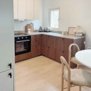 Knop T-type - Matzwart