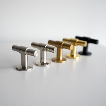 Knop T Uniform - Geborsteld RVS