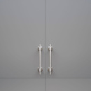 Handgreep Uniform - 128mm - Geborsteld Roestvrij Staal