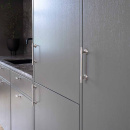 Handgreep Uniform - 128mm - Geborsteld Roestvrij Staal