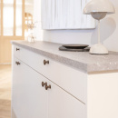 Knop Uno - Gebronsd Messing