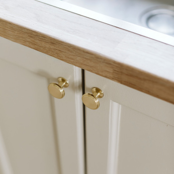 Knop Uno - Messing