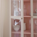 Knop Uno - Vernikkeld