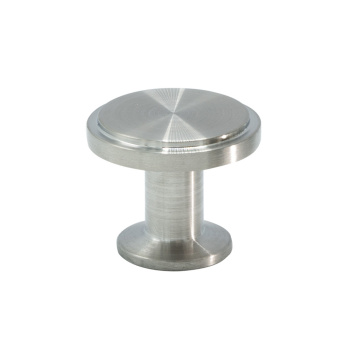 Knop Uno - Geborsteld RVS