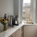 Knop Uno - Geborsteld RVS