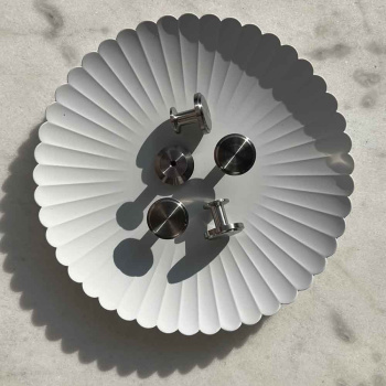 Knop Uno - Geborsteld RVS