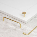 Handgreep Spira - Gepolijst Messing