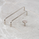 Handgreep Spira - Vernikkeld