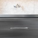 Handgreep Spira - Vernikkeld