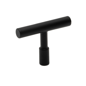 Knop T Spira - Mat Zwart
