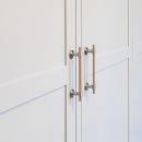 Handgreep Uniform - 128mm - Eiken/Geborsteld RVS