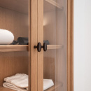 Knop T Oliver - Gebronsd Messing