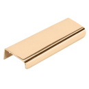 Greeplijsten Lip - 120mm - Gepolijst Onbehandeld Messing