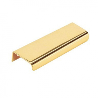 Greeplijsten Lip - 120mm - Gepolijst Messing in de groep Handgreep / Kleur/Materiaal / Messing bij Beslag Online (343456-11)