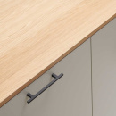 Handgreep Pen - 128mm - Gietijzer Zwart