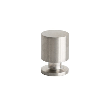 Knop Solo - 21mm - Geborsteld RVS