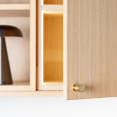 Knop Solo - 21mm - Gepolijst Messing