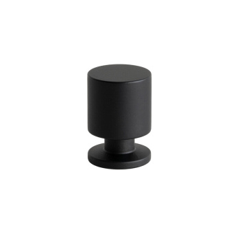 Knop Solo - 21mm - Mat Zwart