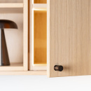 Knop Solo - 21mm - Gebronsd Messing