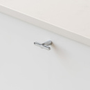 Knop T Flow - Gepolijst Chroom