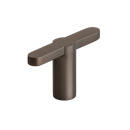 Knop T Flow - Gebronsd Messing