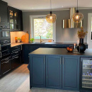 Handgreep Studio - 160mm - Mat Geborsteld Messing