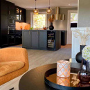 Handgreep Studio - 160mm - Mat Geborsteld Messing