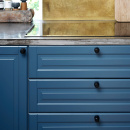 Knop Manor Round - Mat Zwart