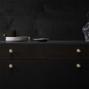 Knop Manor Round - Goud