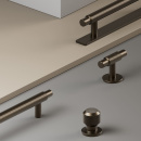 Knop Manor Round - Mat Brons