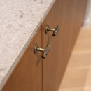 Knop T Manor - Antiek Messing