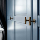 Knop T Manor - Antiek Messing