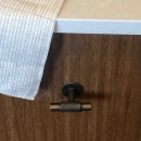 Knop T Manor - Antiek Messing