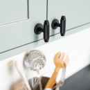 Knop T Riff - Mat Zwart