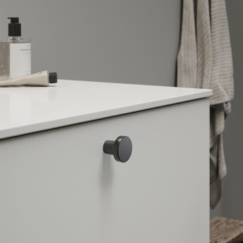 Knop Dot - Gunmetal