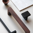 Knop Transit - 16mm - Mat Zwart