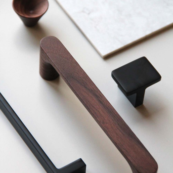 Knop Transit - 16mm - Mat Zwart