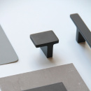 Knop Transit - 16mm - Mat Zwart