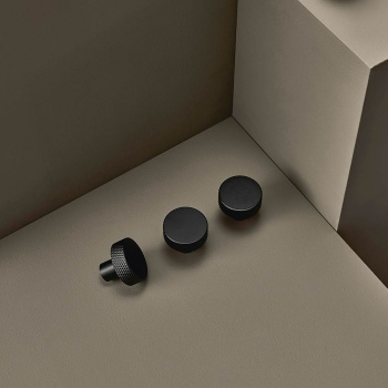 Knop Simon - 35mm - Mat zwart