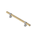 Handgreep Bond - Eiken/RVS-look