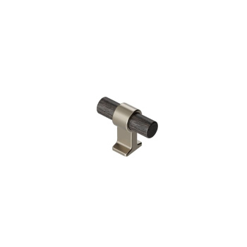 Knop T Bond - Donker Gebeitst Eiken/Geborsteld Messing