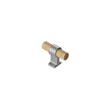 Knop T Bond - Eiken/RVS-look