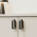 Handgreep Race - Eiken/ Mat Zwart