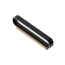 Handgreep Race - 96mm - Eiken/ Mat Zwart