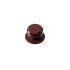 Knop Colette - 50mm - Glossy Maroon Red Knop Colette - 50mm - Glossy Maroon Red