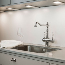 Keukenmengkraan Oslo Retro - Chroom