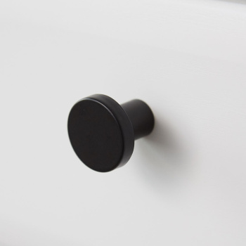 Knop 2078 - Mat Zwart