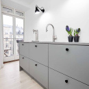 Knop 2078 - Mat Zwart