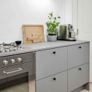 Knop 2078 - Mat Zwart